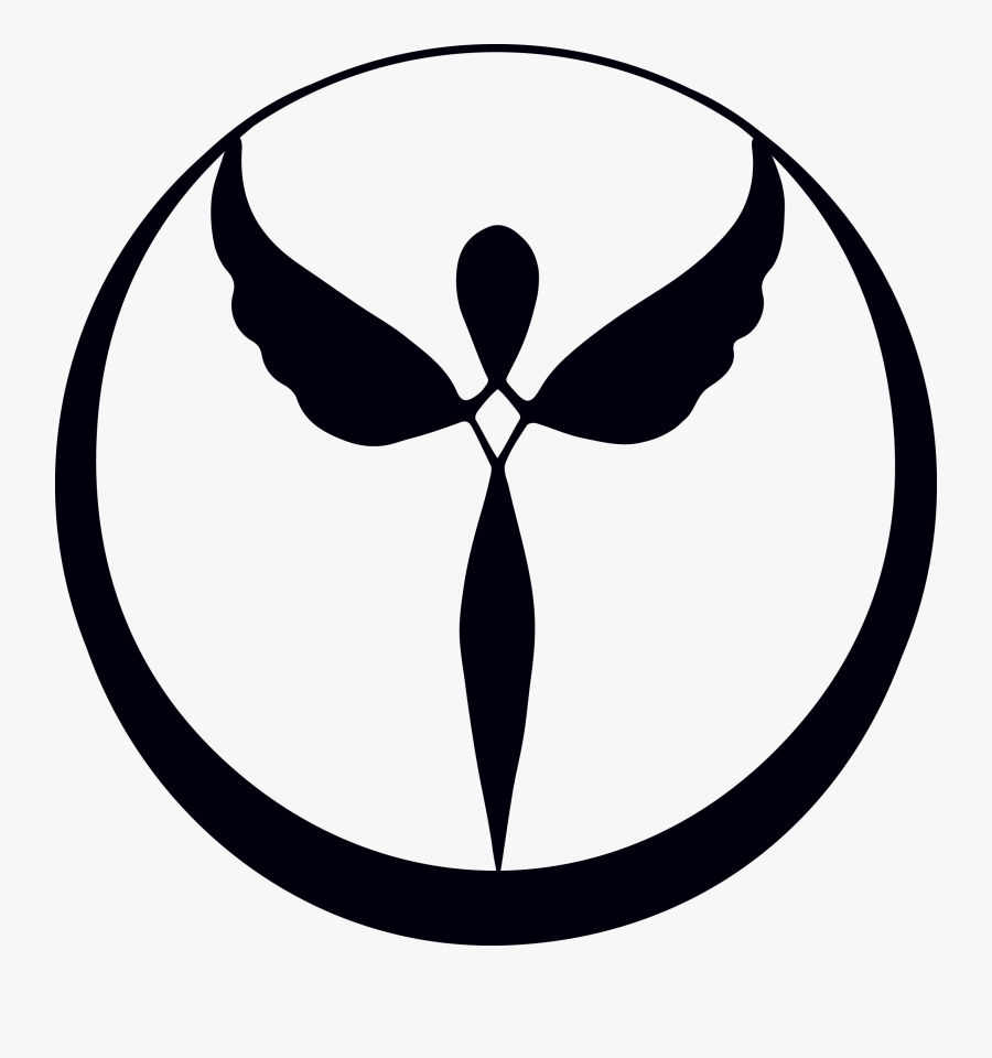 L Ange Logo, Transparent Clipart