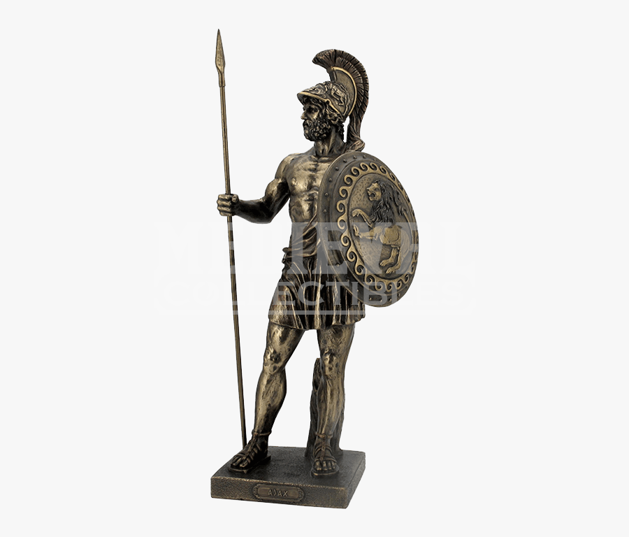 Clip Art Ajax Wu From Medieval - Ajax Statue, Transparent Clipart