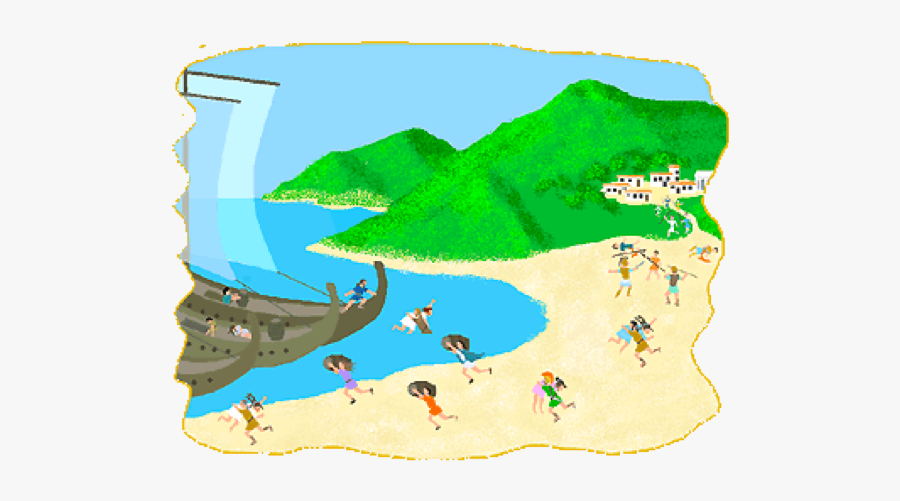 Odysseus And The Cicones, Transparent Clipart