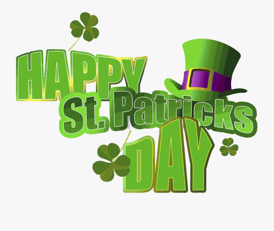 Happy St Patricks Day, Transparent Clipart