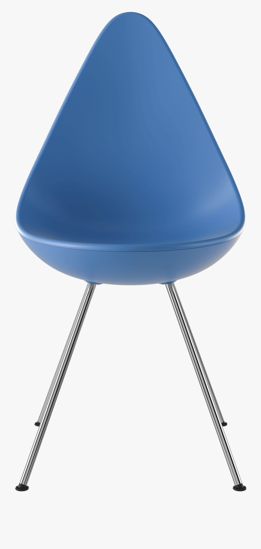 The Drop Chair By Arne Jacobsen In The Color If In - Fritz Hansen Drop, Transparent Clipart