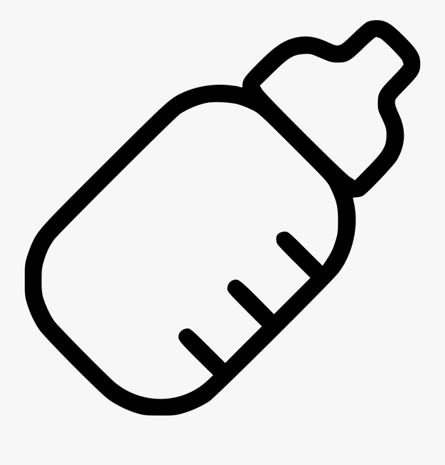 Baby Bottle - Baby Bottle Icon Free, Transparent Clipart
