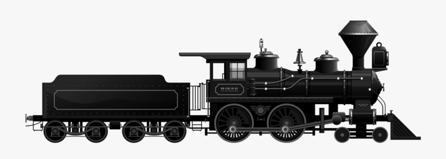 Transparent Steam Train Clipart - Steam Train Png, Transparent Clipart