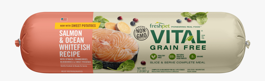 Vital Freshpet Dog Food, Transparent Clipart
