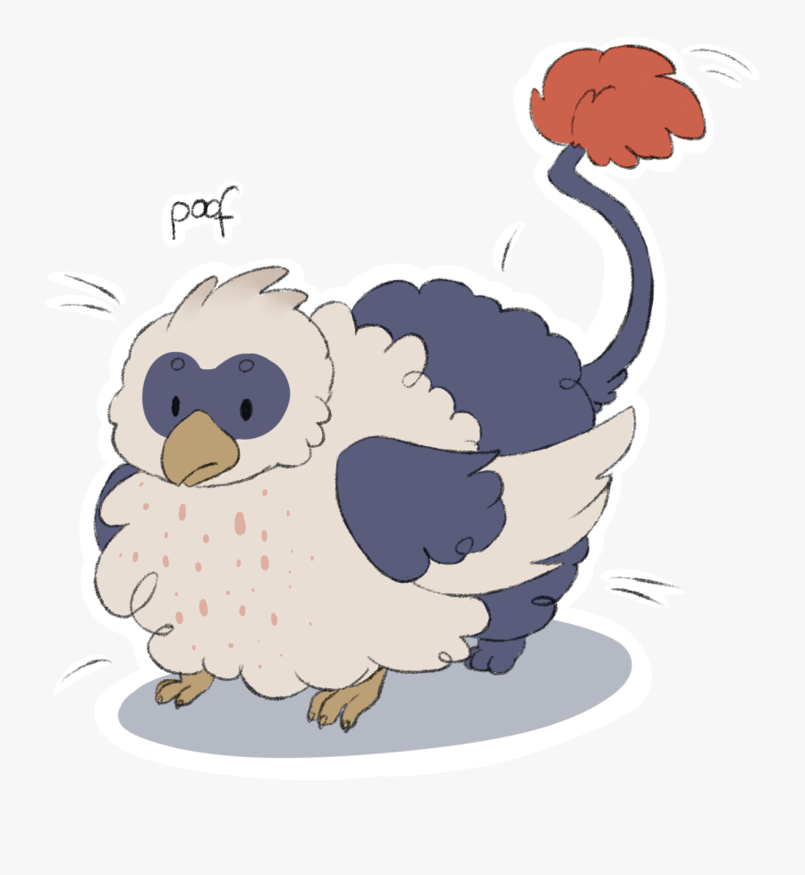 Poof Gryphon - Cartoon, Transparent Clipart