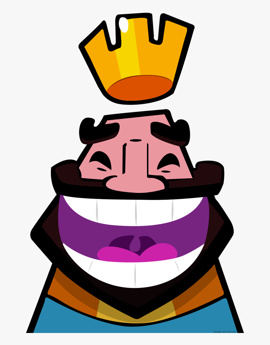 Clash Royale Laughing Emote, Transparent Clipart