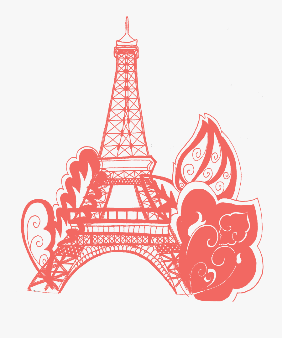 Backgroun Wall Cute Pics - Eiffel Tower Paris Silhouette, Transparent Clipart