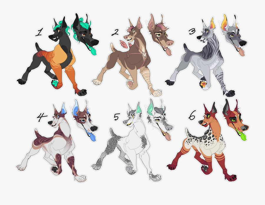 Doberman Pack [closed] - Cartoon, Transparent Clipart
