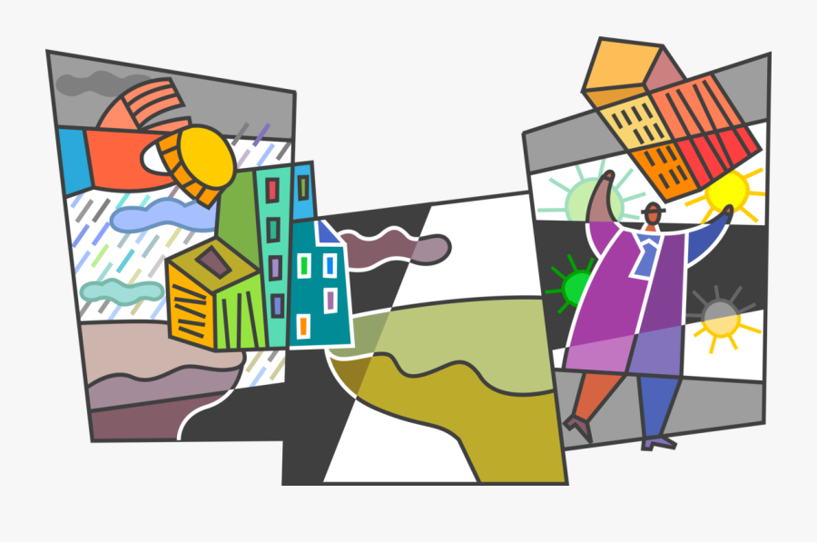 Vector Illustration Of Corporate Financial Investment - Cartoon, Transparent Clipart