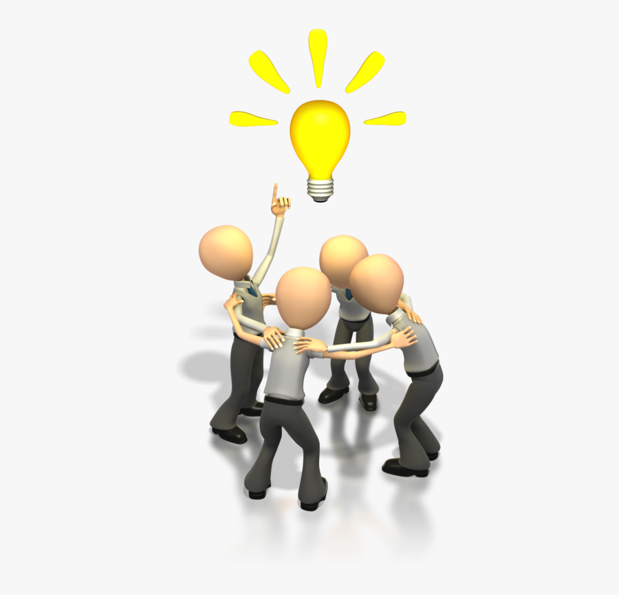 Brainstorming Leadership Business Idea - Brainstorming Animation, Transparent Clipart