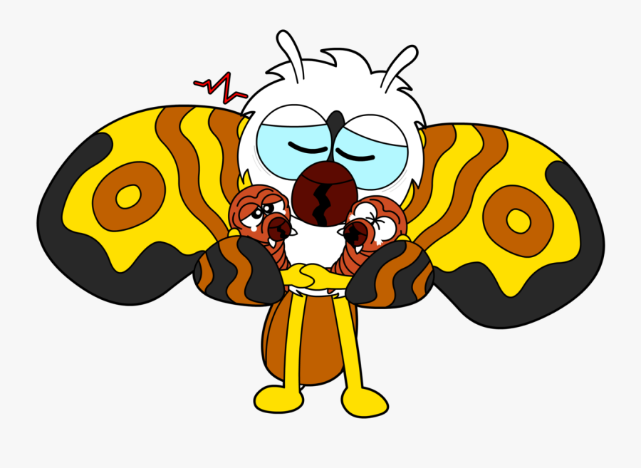 It’s Been One Of Those Days For Mothra - Mothra Leo Fan Art, Transparent Clipart