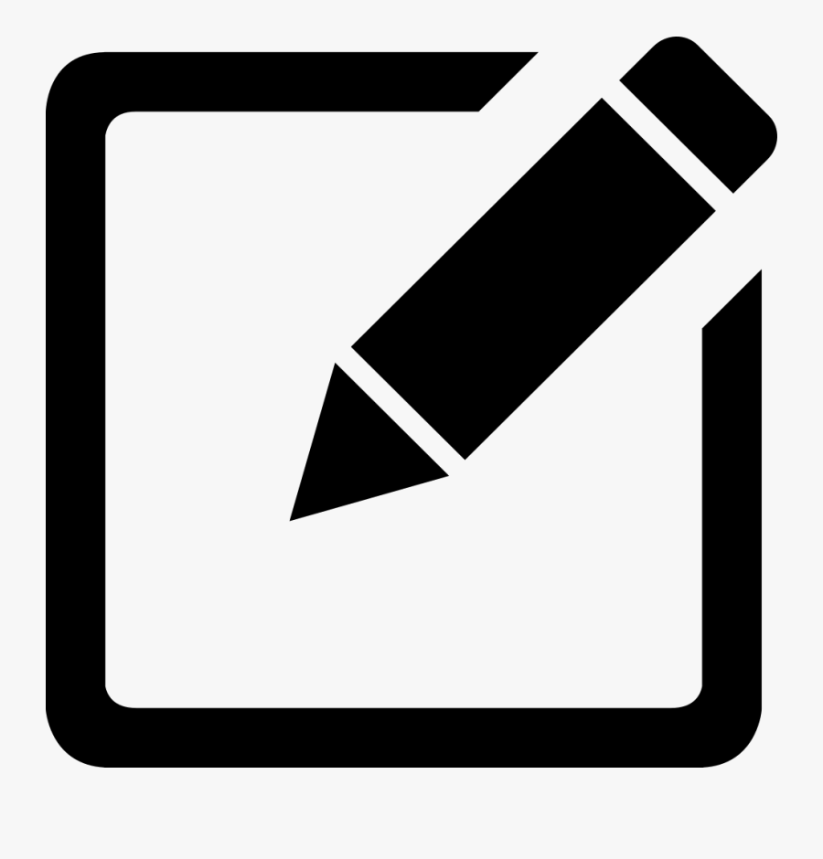 Survey Images Free Clip Art - Edit Icon Png Transparent, Transparent Clipart