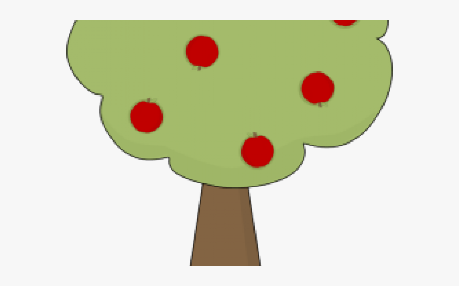 Apple Tree Clipart - Cartoon, Transparent Clipart