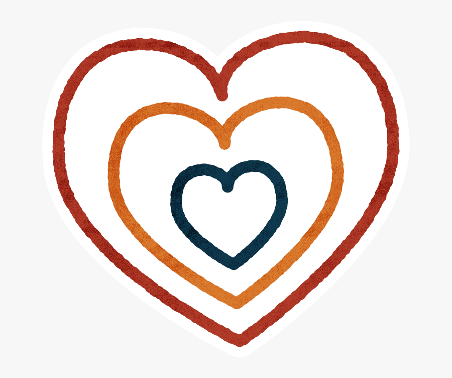 Challenge Funds, Award Ribbon, Cheer Page Graphic, - Heart, Transparent Clipart