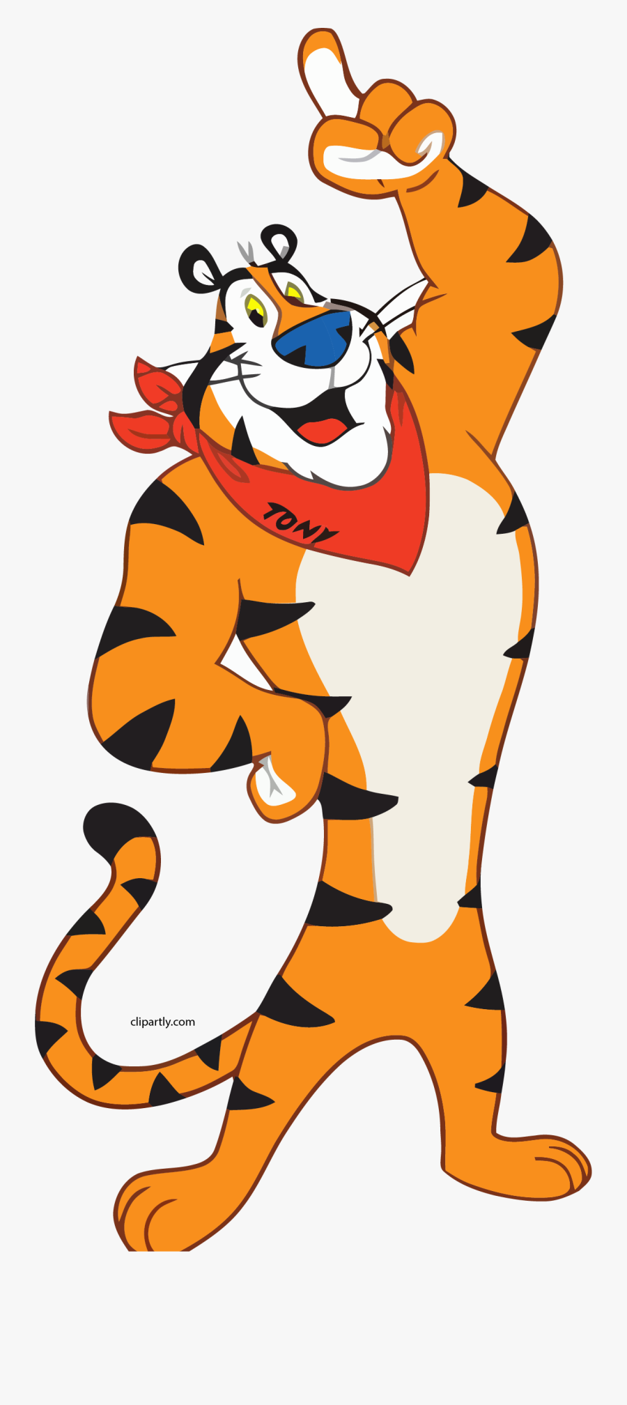 Tony Tigger Clipart Png Download - Tony The Tiger Png, Transparent Clipart