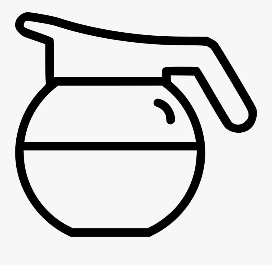 Transparent Jug Clipart - Water Black And White Png, Transparent Clipart