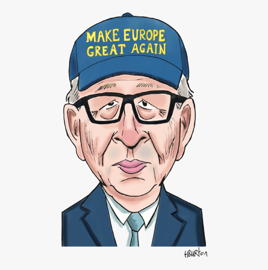 Jean Claude Juncker Cartoon, Transparent Clipart