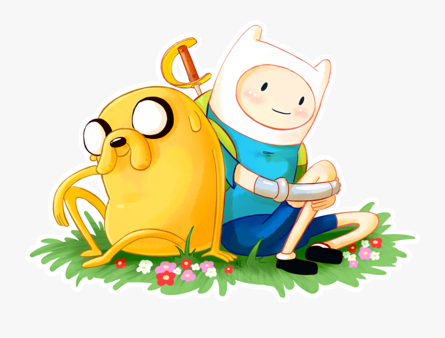 Sticker Of Adventure Time Little Fanart And Example - Adventure Time Art Stickerd, Transparent Clipart