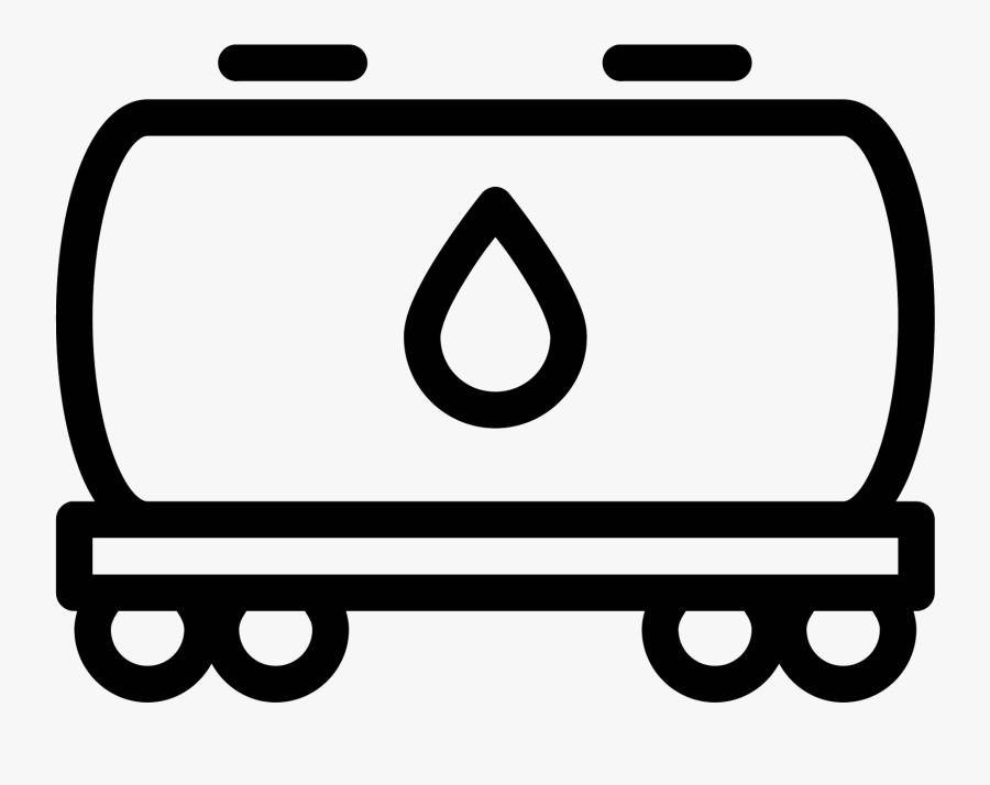 Gas Clipart Petrol Tanker - Oil Transportation Icon, Transparent Clipart