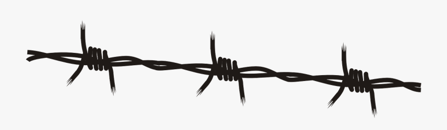 Barb Wire Border Clip Art, Transparent Clipart