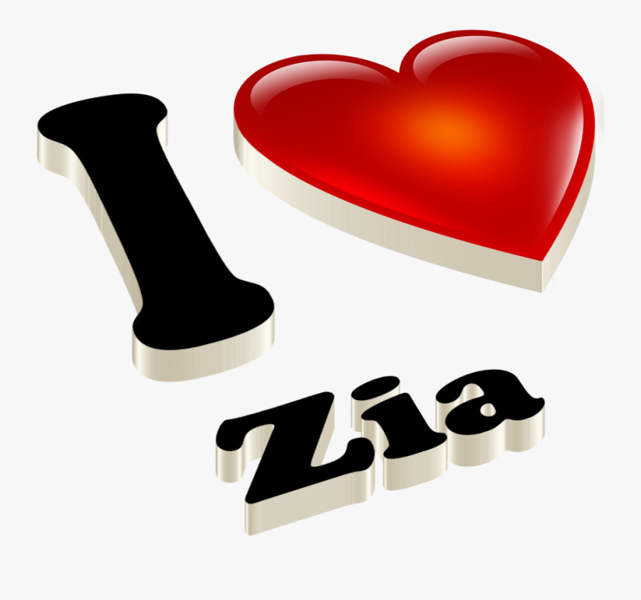 Zia Heart Name Transparent Png - Neha Name In Heart, Transparent Clipart