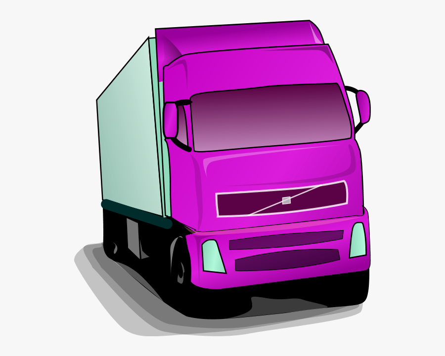 Red Truck - Turkey On A Truck, Transparent Clipart