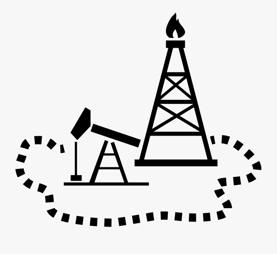 Field Of Oil And Gas Fields - Oil And Gas Field Icon, Transparent Clipart