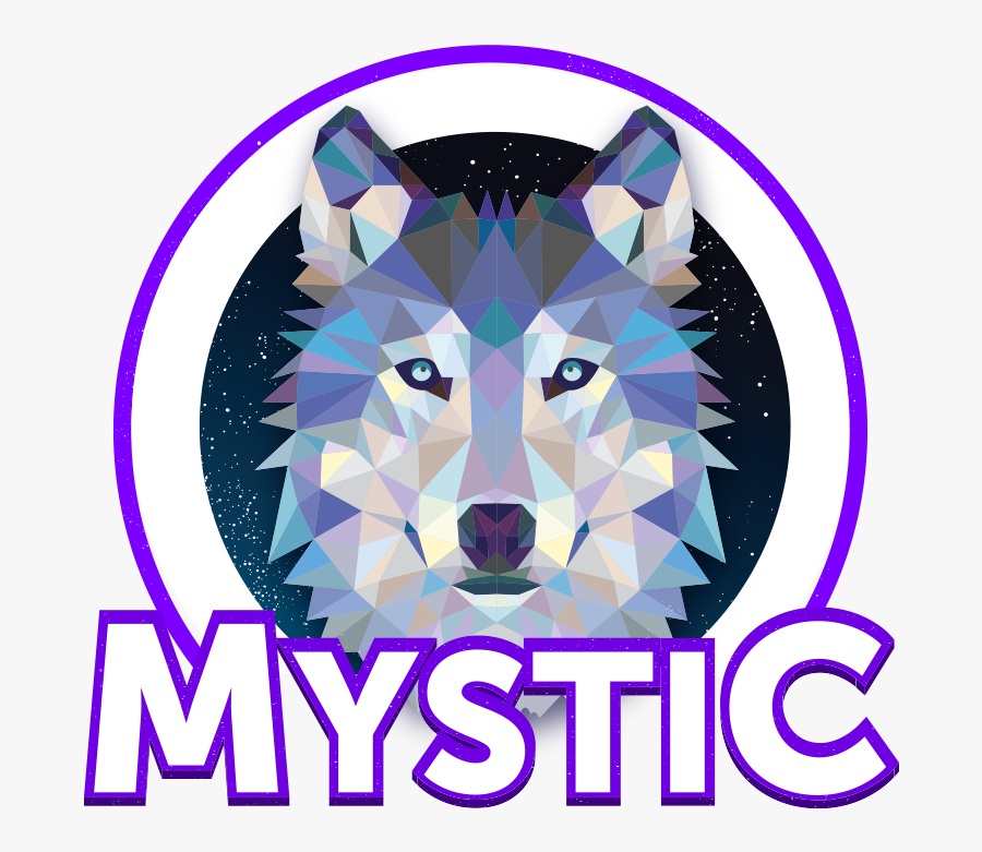 Transparent Cheer Pyramid Clipart - Geometric Wolf, Transparent Clipart