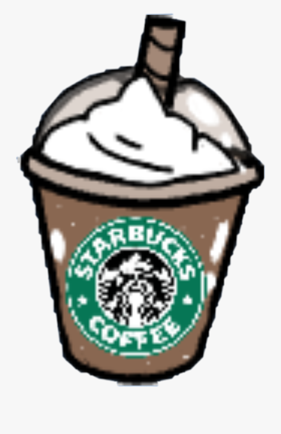 #freetoedit #starbucks #gacha #sticker #wahoo - Cute Starbucks Crop Top, Transparent Clipart