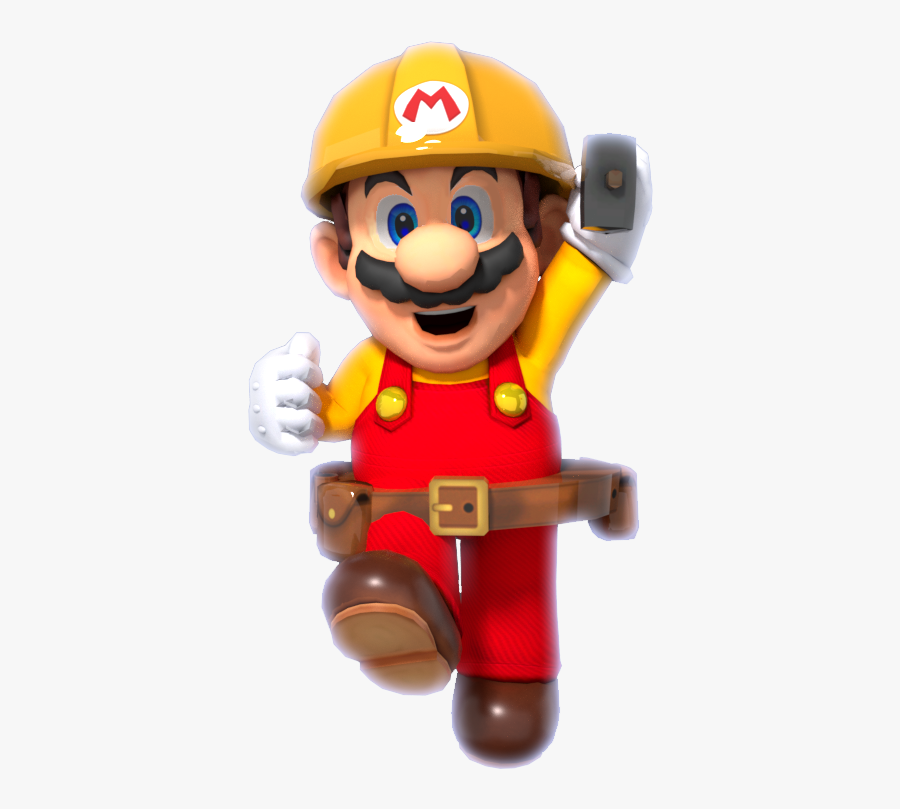 Super Mario Maker Png - Mario Maker Mario Png, Transparent Clipart