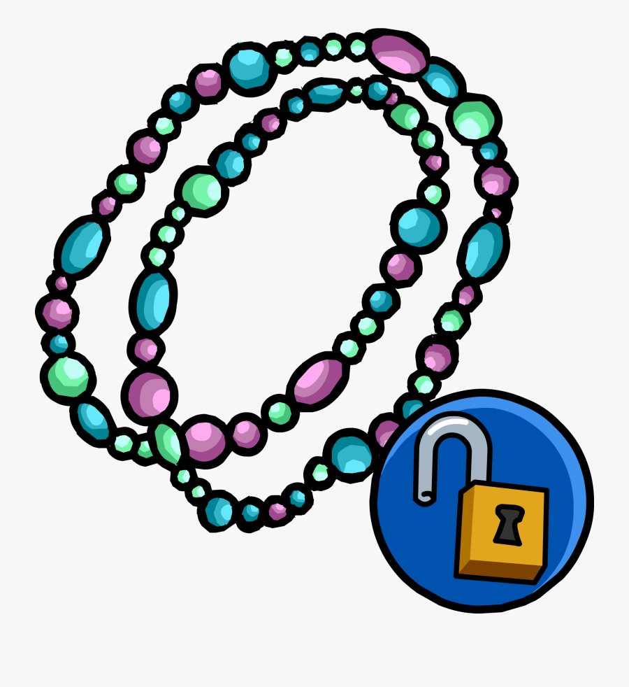 Image Pastel Clothing Icon - Beaded Necklace Clipart, Transparent Clipart