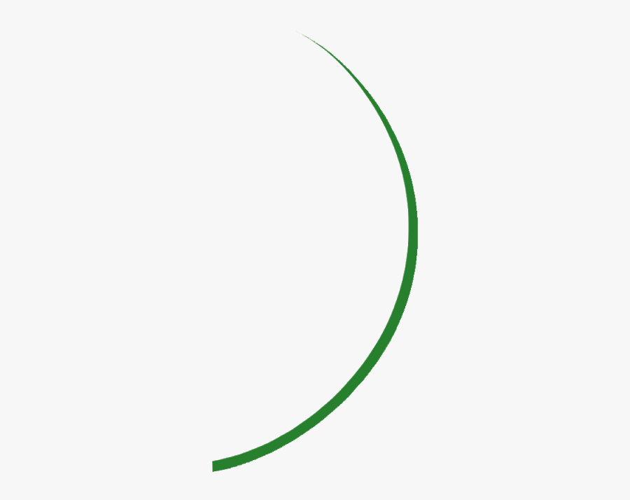 Green Curve Png - Circle, Transparent Clipart