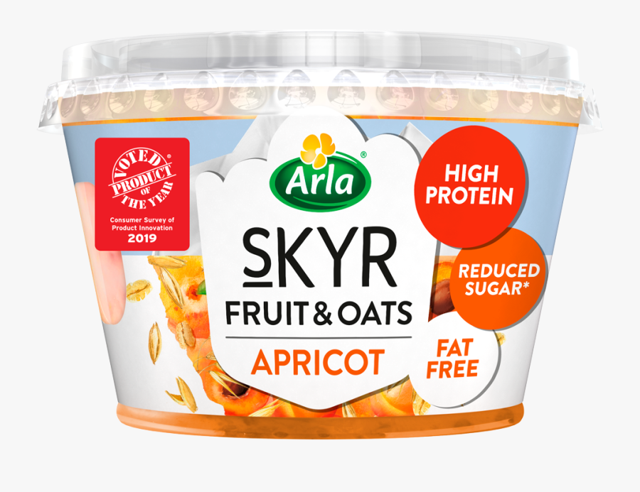 Fruit & Oats - Arla Foods, Transparent Clipart