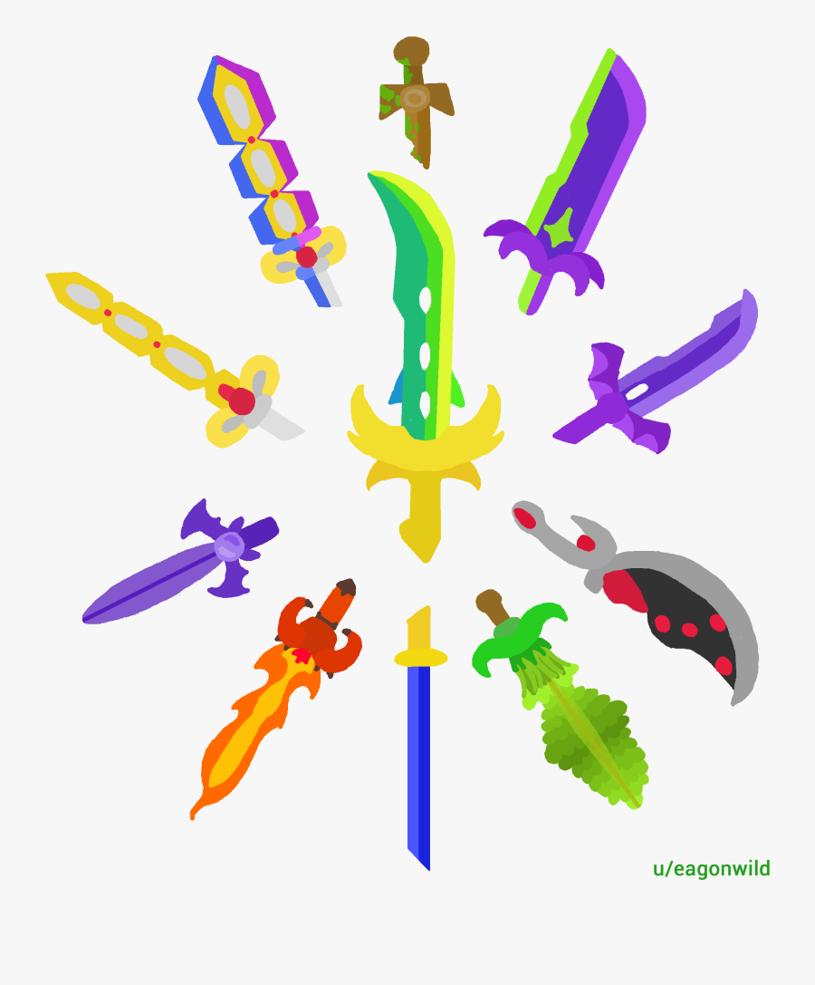 Pixel Art Terraria Terra Blade, Transparent Clipart