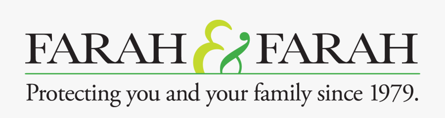 Farah Logo Green Black Type Tag - Farah Farah Law Firm, Transparent Clipart