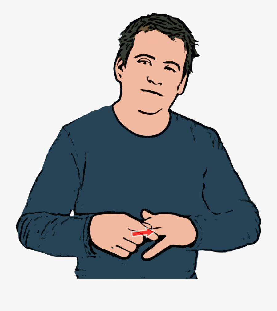 Clipart Definition Body Language - Bsl Sign For England, Transparent Clipart