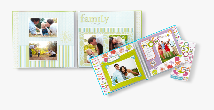 Clip Art Photo Albums And Scrapbooks - Album Scrapbook Png, Transparent Clipart