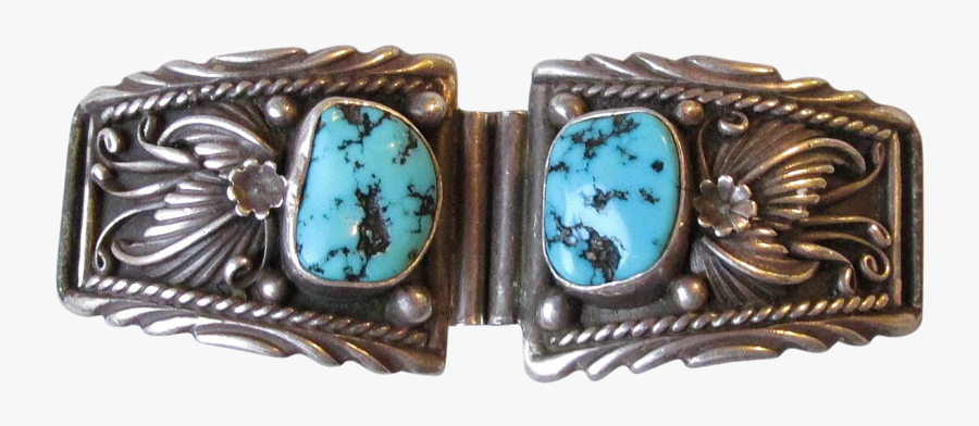 Clip Art Vintage Navajo Sterling Silver - Earrings, Transparent Clipart