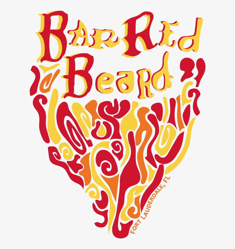 Bar Red Beard Logo Orig - Illustration, Transparent Clipart