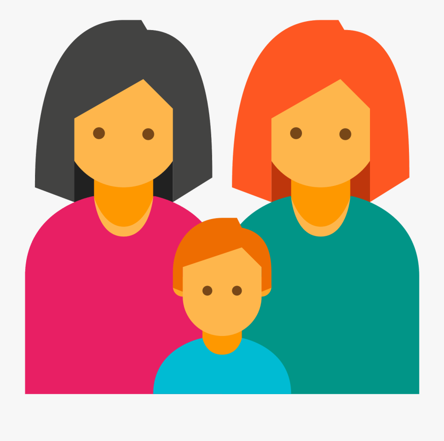 Transparent Familia Png - Icon Colored Family Png, Transparent Clipart