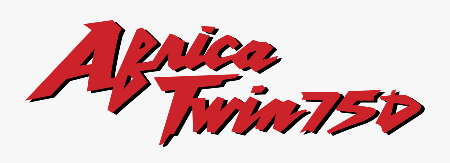 Africa Twin 750 01 Logo Png Transparent, Transparent Clipart