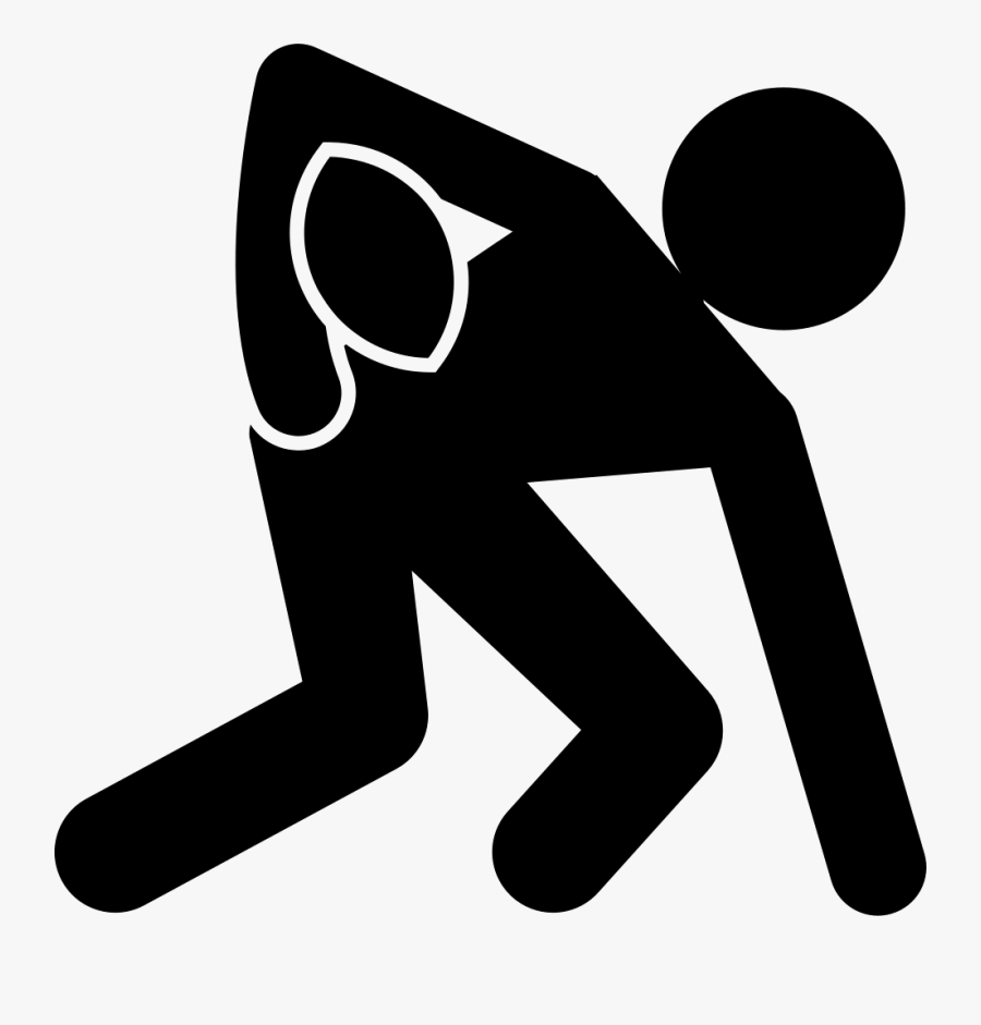 Rugby Team Player Clutching The Ball - Rugby Player Icon Rugby, Transparent Clipart