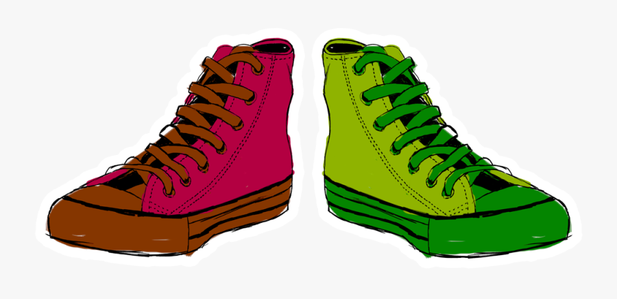 Shoe Sneakers Designer Footwear - Designer Shoes Cartoon, Transparent Clipart