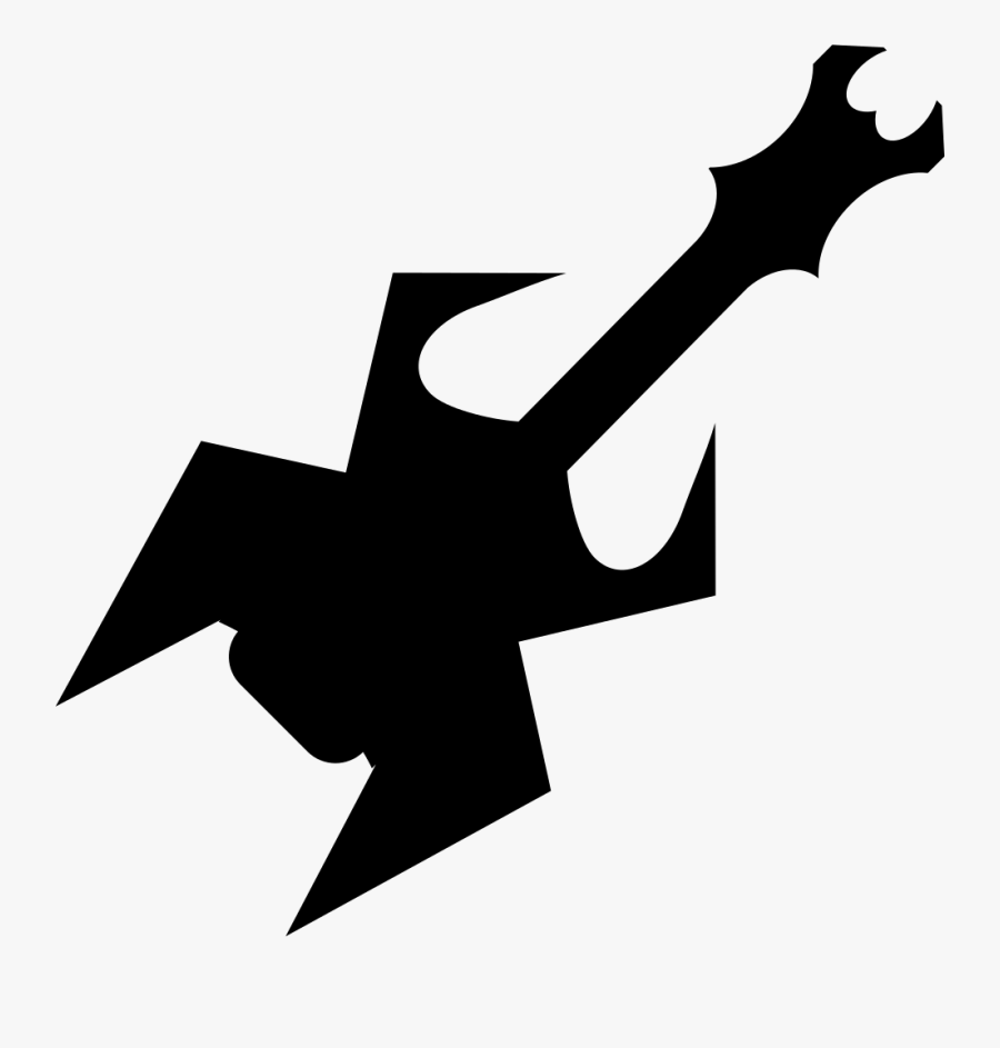 Heavy Metal Sharpen Guitar Like An Insect - Heavy Metal Icon, Transparent Clipart