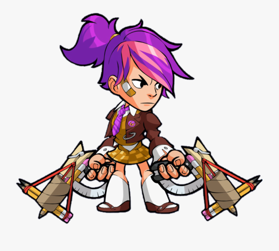 Detention Ada - Ada Brawlhalla, Transparent Clipart