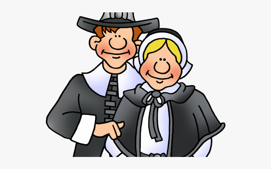 Thanksgiving Pilgrims Clipart, Transparent Clipart