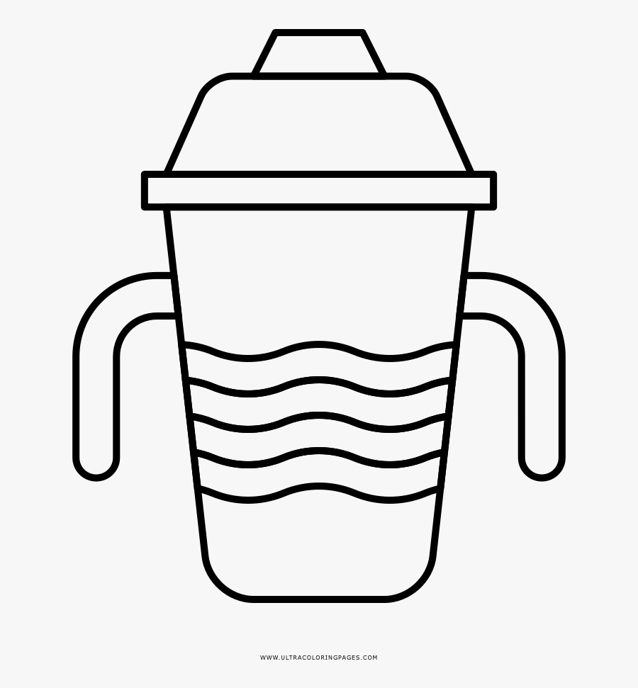 Smoothie Coloring Page Clipart , Png Download - Illustration, Transparent Clipart