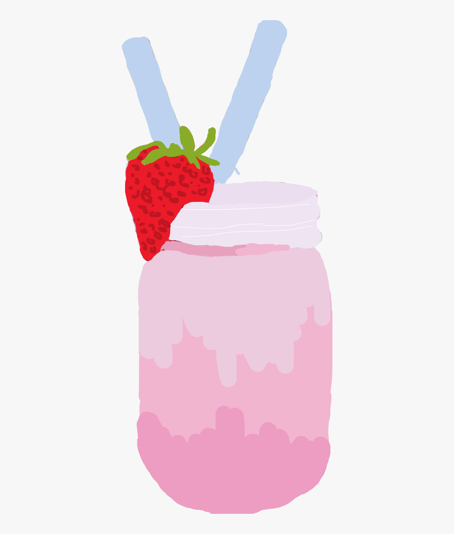 #smoothie #freetoedit - Strawberry, Transparent Clipart