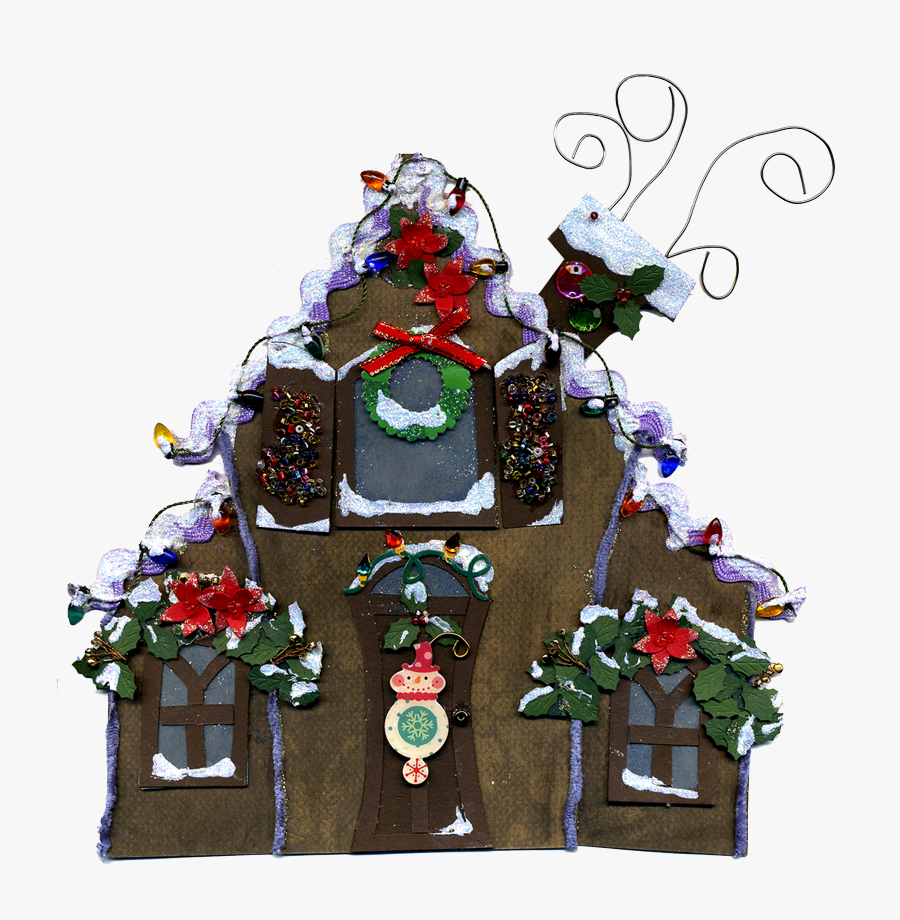 Eridoodle Free Digital Download Christmas Gingerbread - Gingerbread House, Transparent Clipart