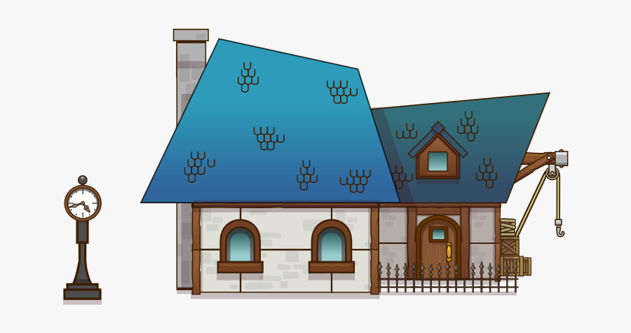House, Transparent Clipart